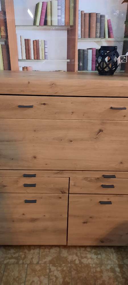Sekretär holzfarbend  Eiche ,B98xT40xH123 cm,statt 619€