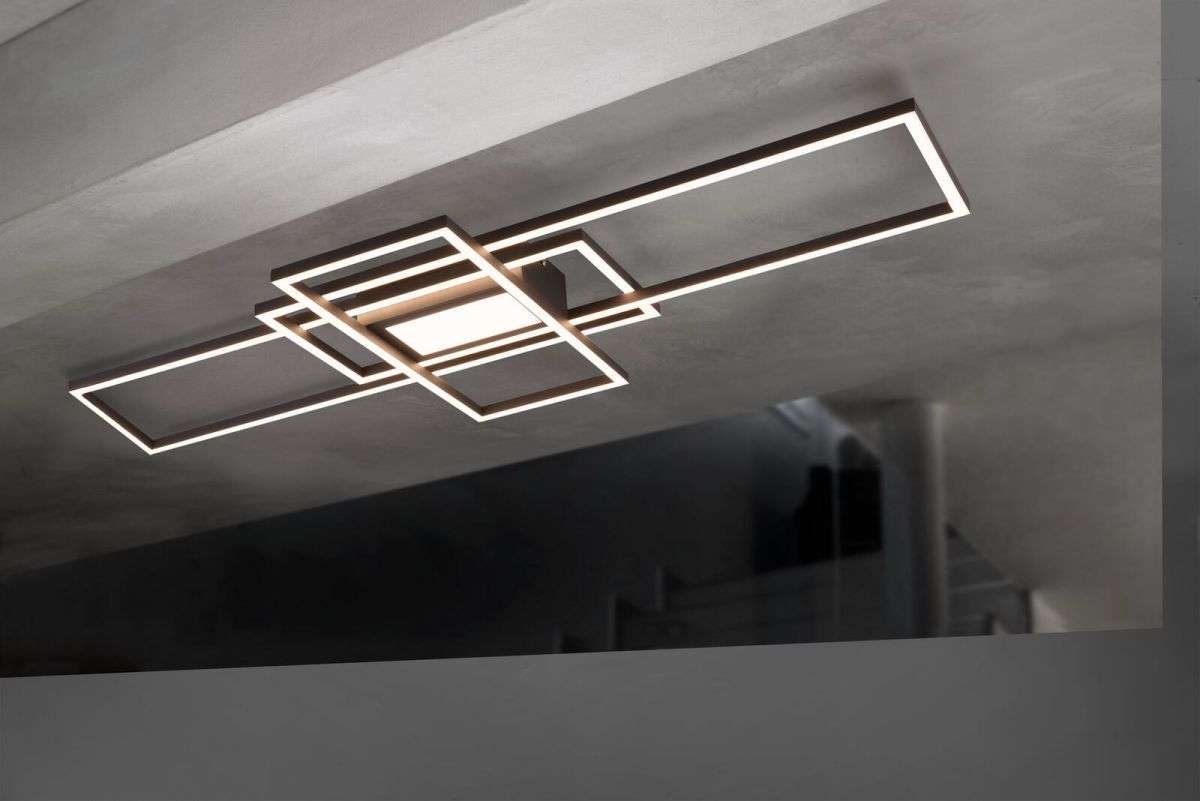 ⚡️Retoure⚡️ LED Deckenleuchte Anthrazit