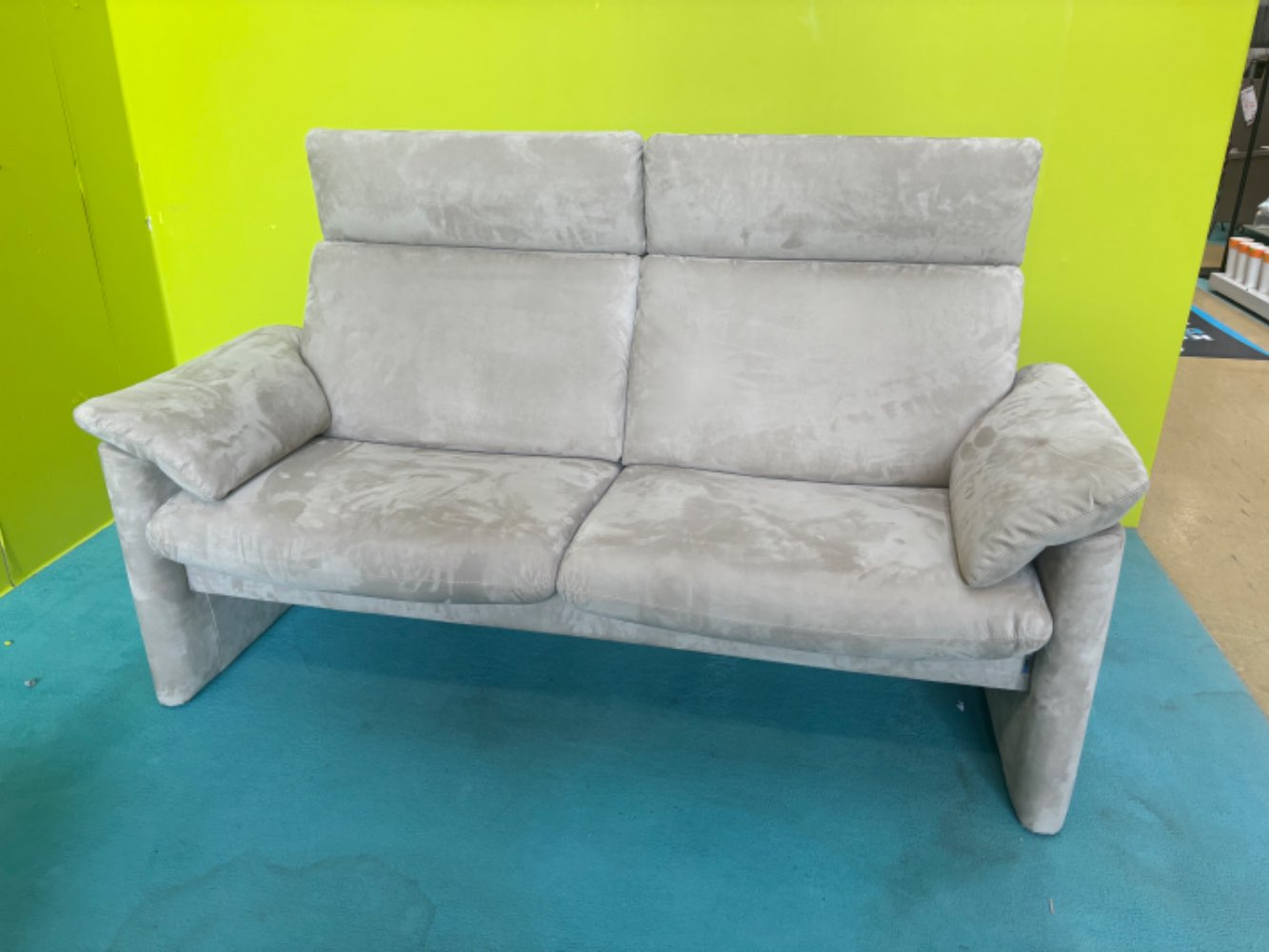 (VE)Erpo Avignon 3 Sitzer Sofa Couch beige microfaser statt 1699€