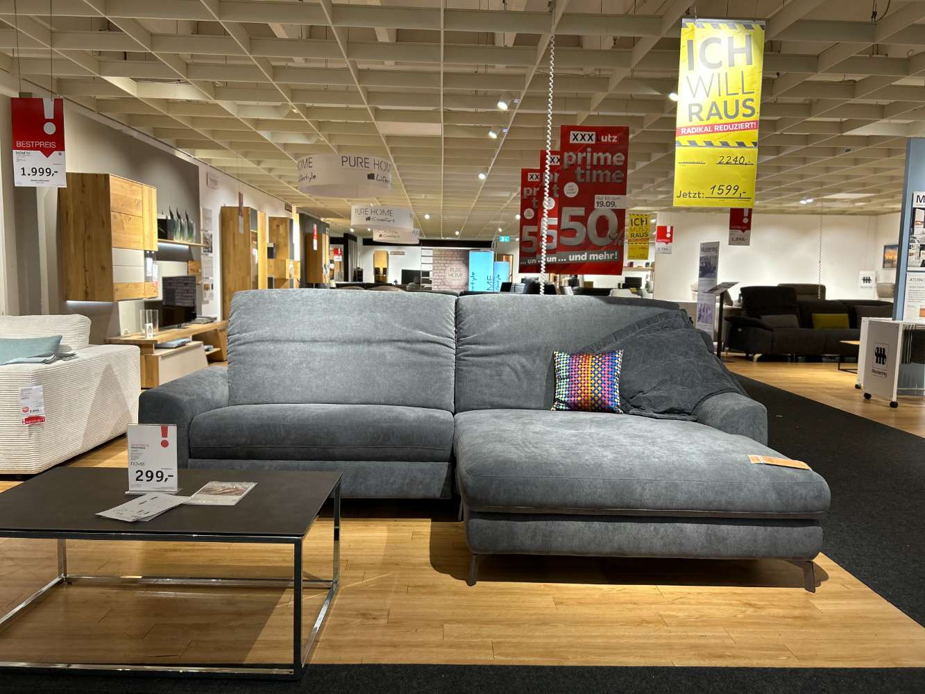 Wohnlandschaft Velours