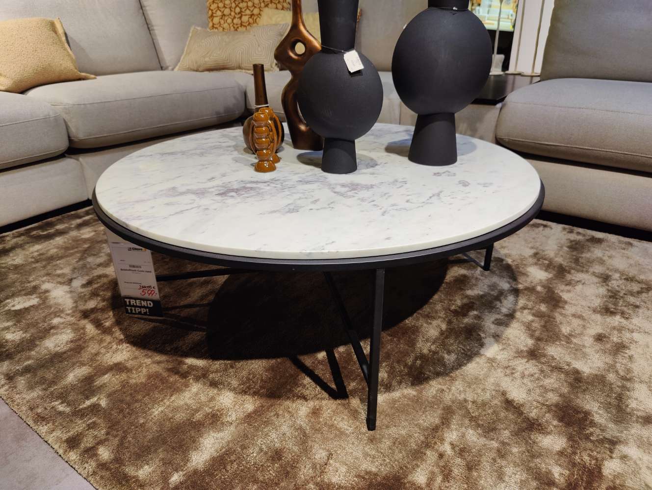 Couchtisch – CUSIO – Rund – TRENDHOPPER – 100 cm