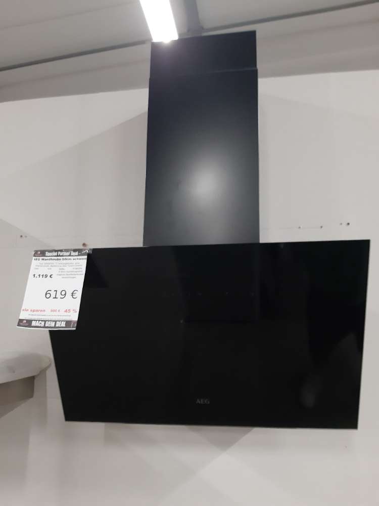 AEG Wandhaube GD5670V 60cm schwarz Dunstabzugshaube statt 1119€