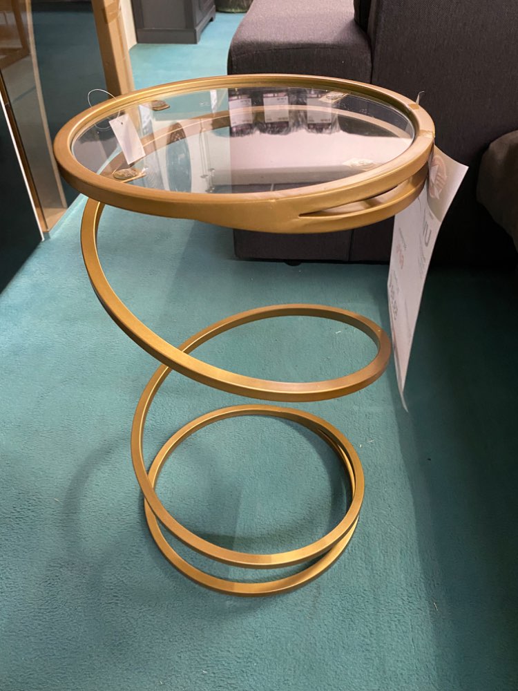 Beistelltisch goldfarben MFSK4