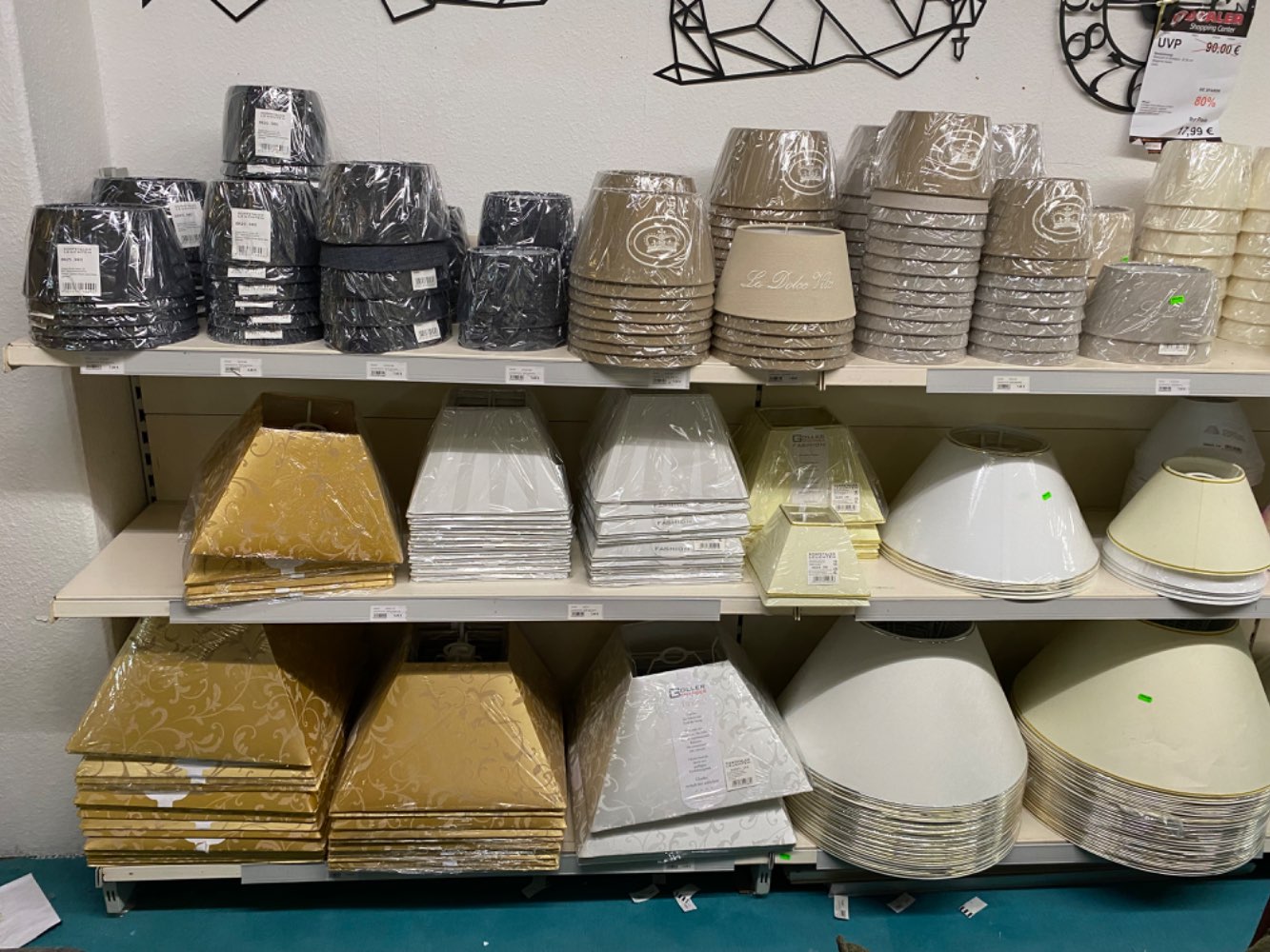 Lampenschirme versch. Motive und Ausführungen ab 5€