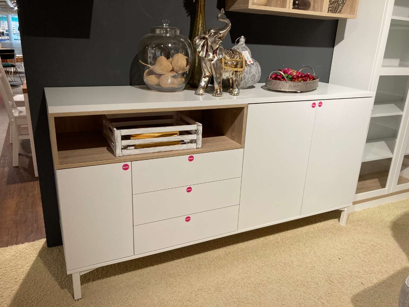 Sideboard 3 Türen, 3 Schübe „Case“