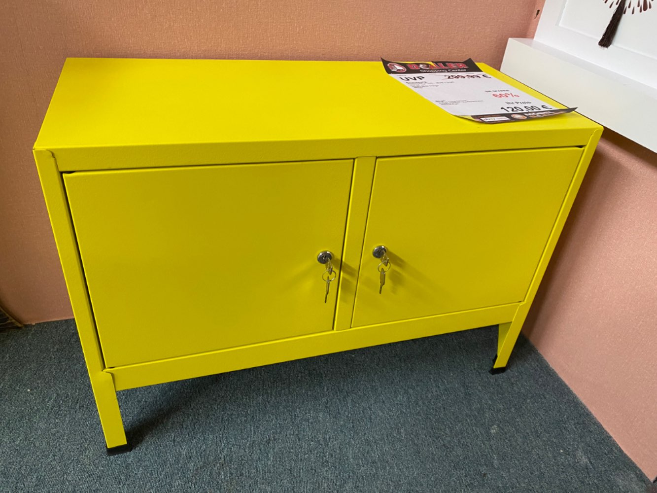 Kommode Gelb abschließbar statt 299€