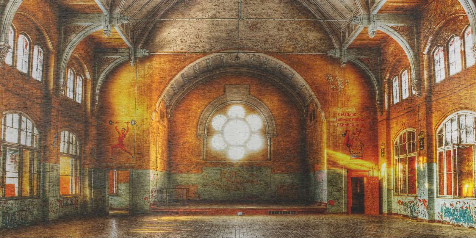 Bild Alu-Art Classic Lost Working Hall