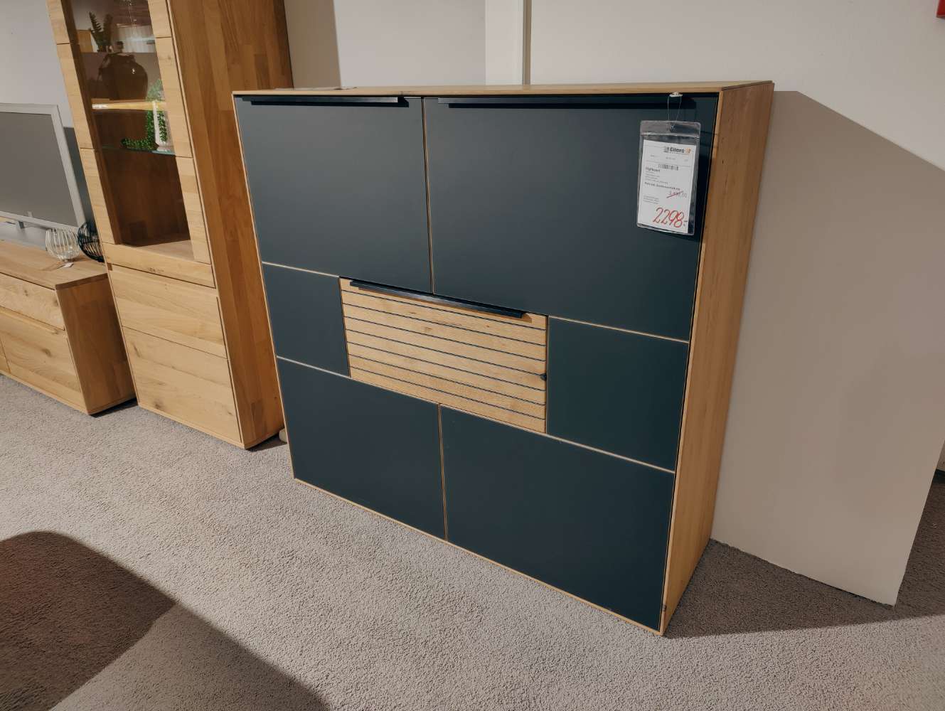 Highboard – DECKER – Esszimmerschrank – Asteiche