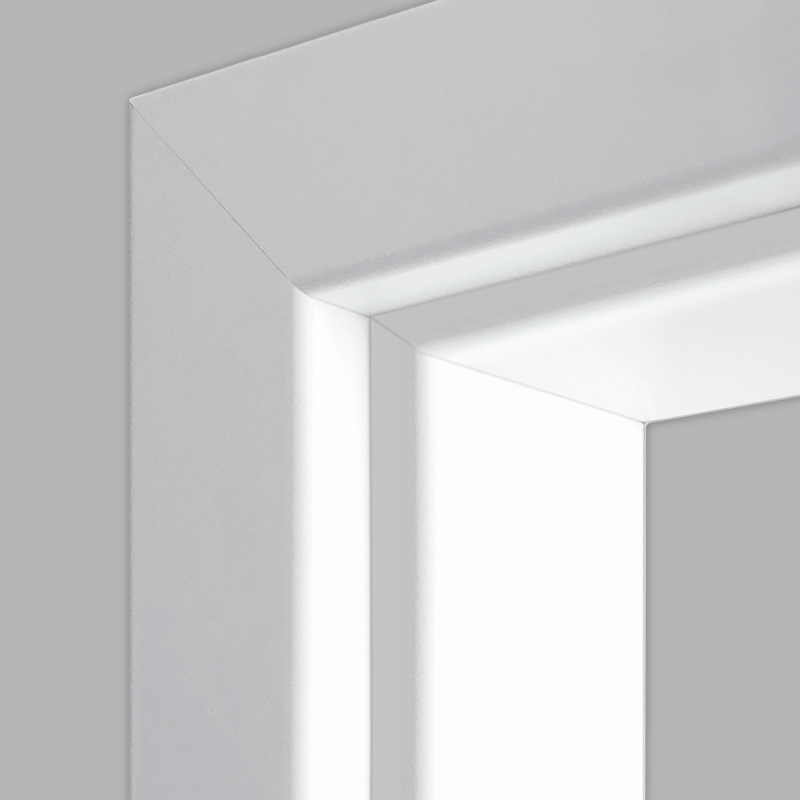 Astra Türzarge weisslack Smart 2 985x1985x270 mm, rechts RAL9010