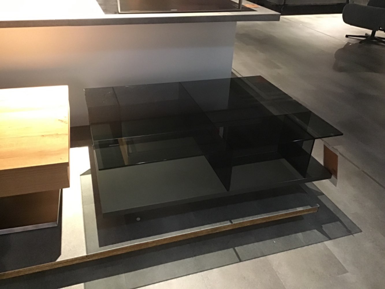 XXXLutz Ausstellungsstück Möbel Couchtisch Hülsta CT 160 Farbglas