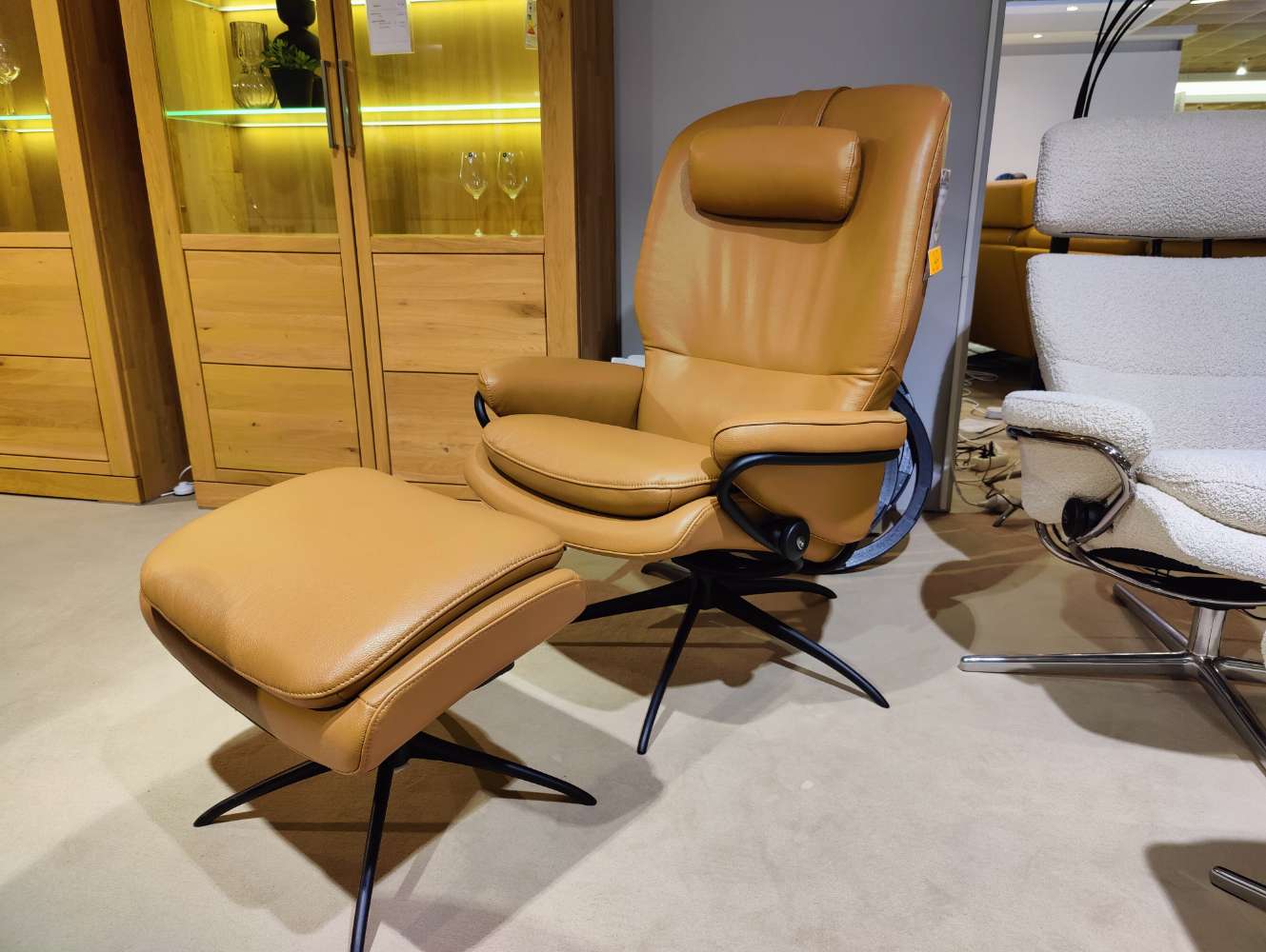STRESSLESS – Sessel + Hocker –ROME – Star – Relaxsessel