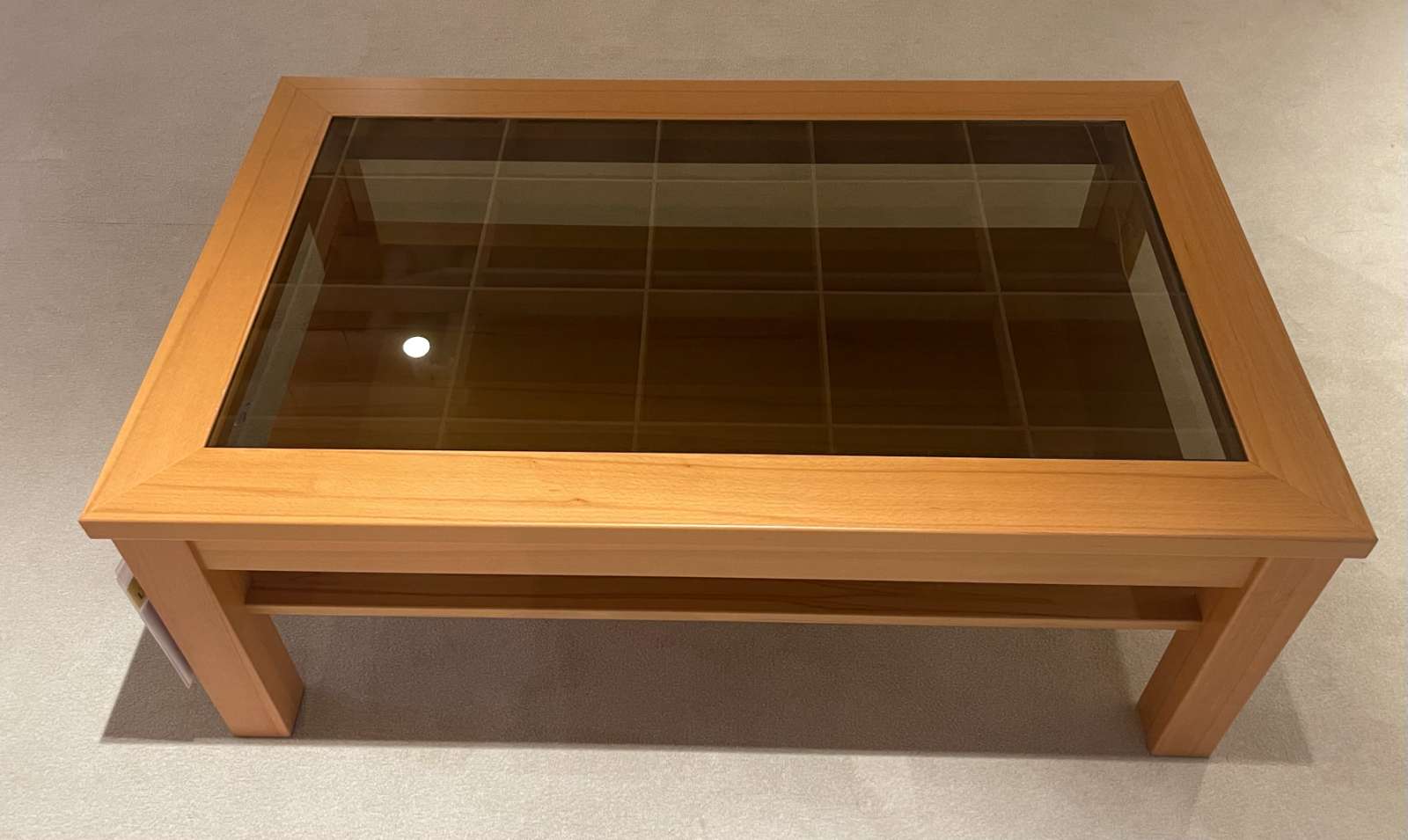 Couchtisch – Kernbuche furniert – BHT ca.: 118x45x73cm