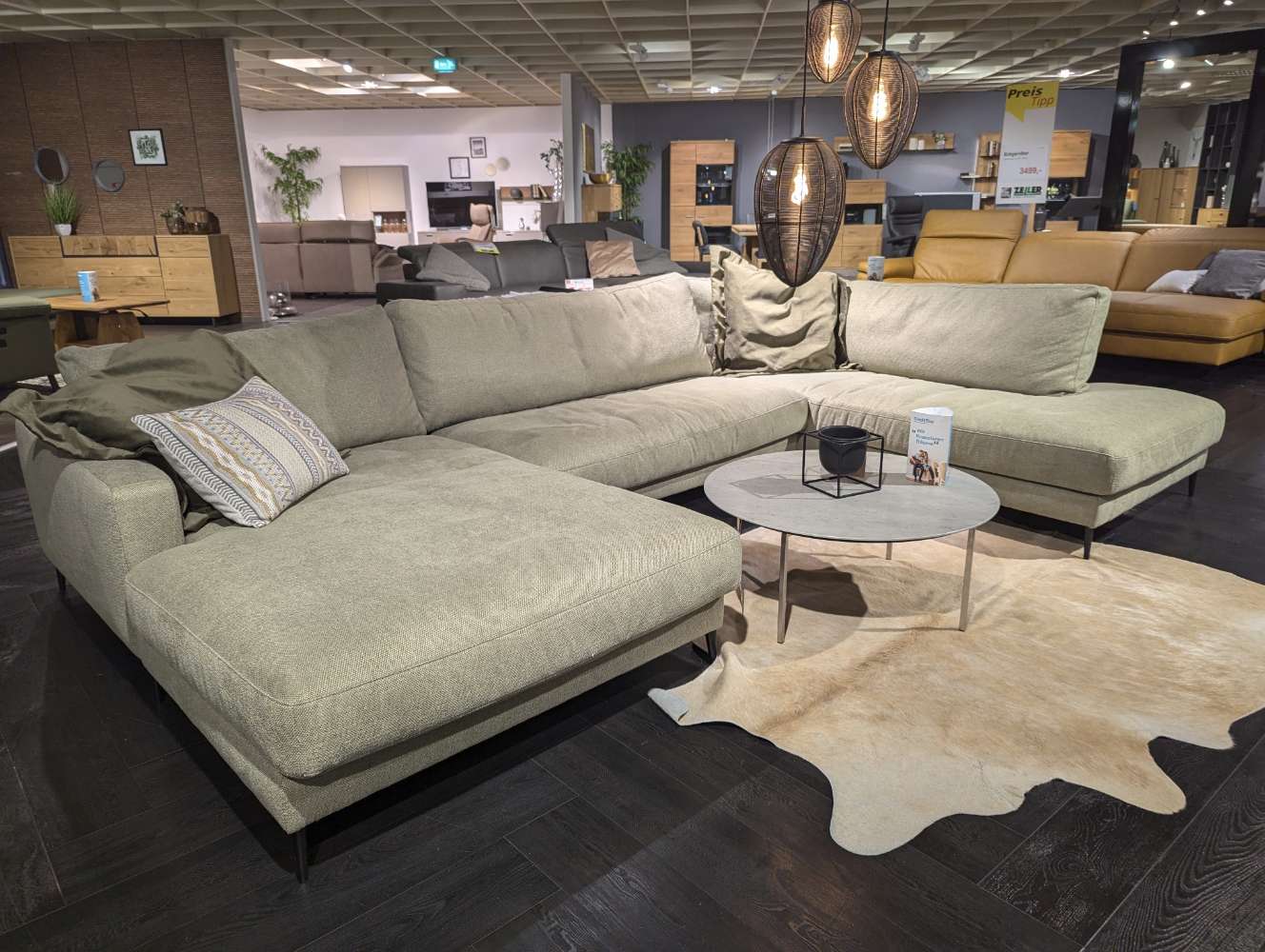 Super gemütliche Wohnlandschaft, soft Comfort, lose Rückenkissen