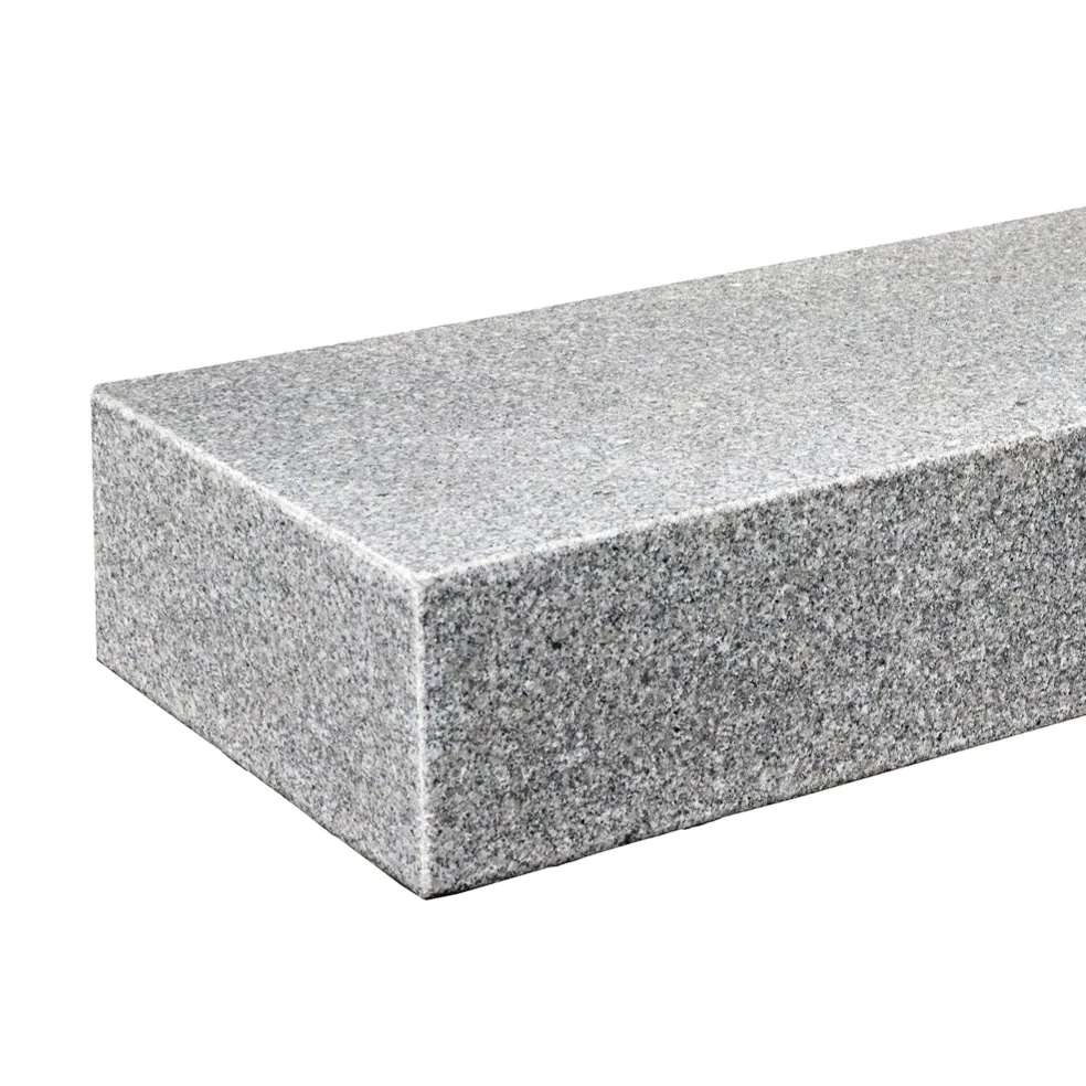 Blockstufe Granit Hellgrau Piazzo Linea 100x35x15 cm