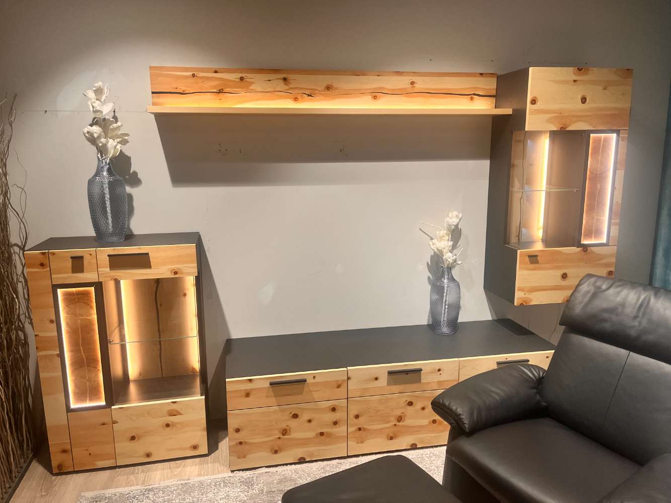 Wohnwand inkl. Zubehör