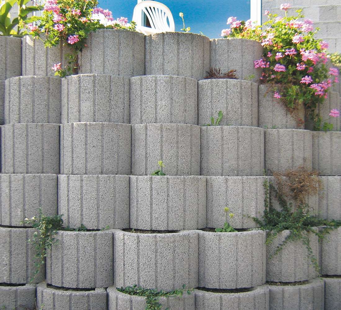 JASTO Böschungsringe 50x40x30 cm grau (2.Wahl)