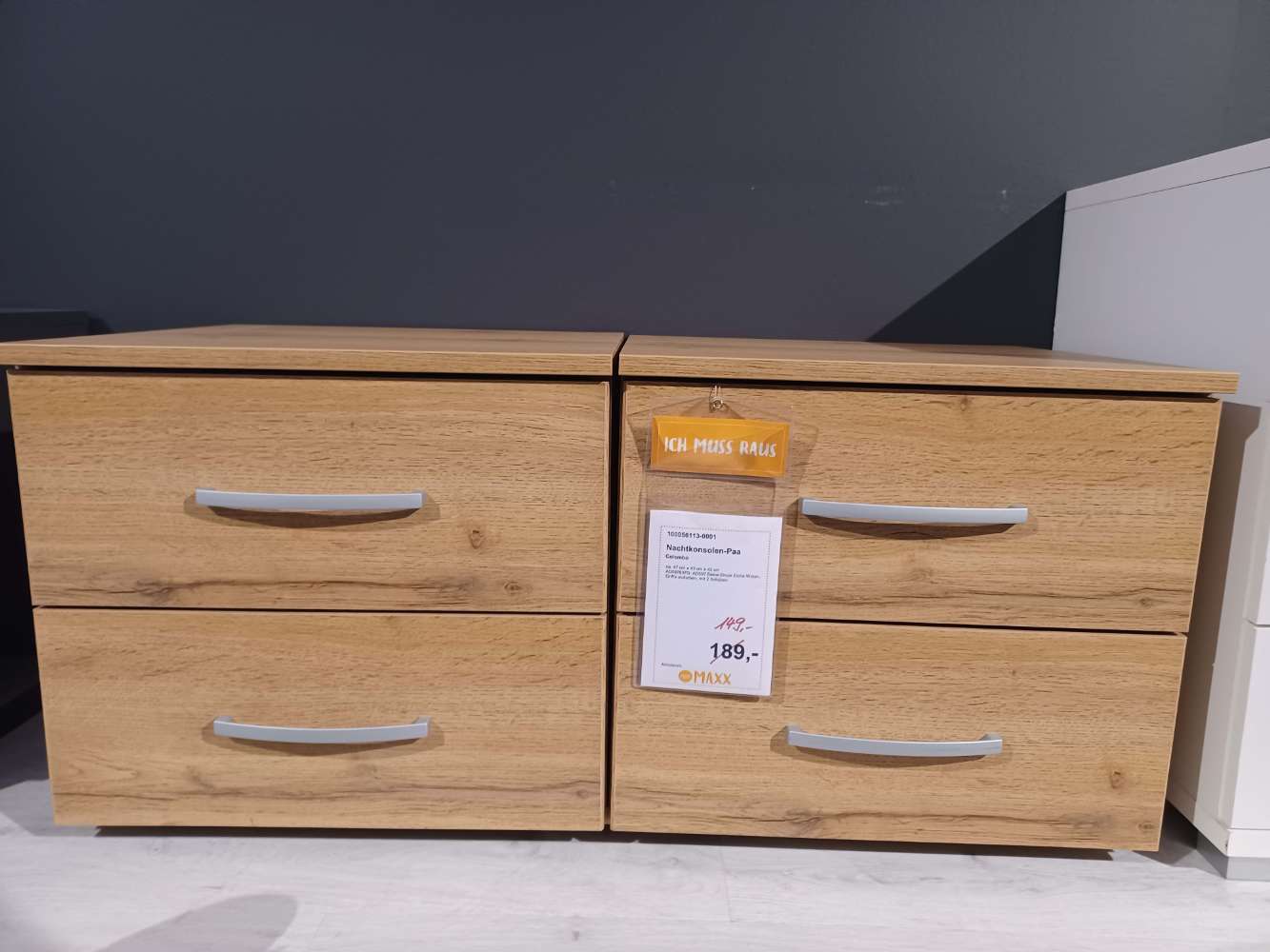 Nachtkonsolen-Paar Colombo