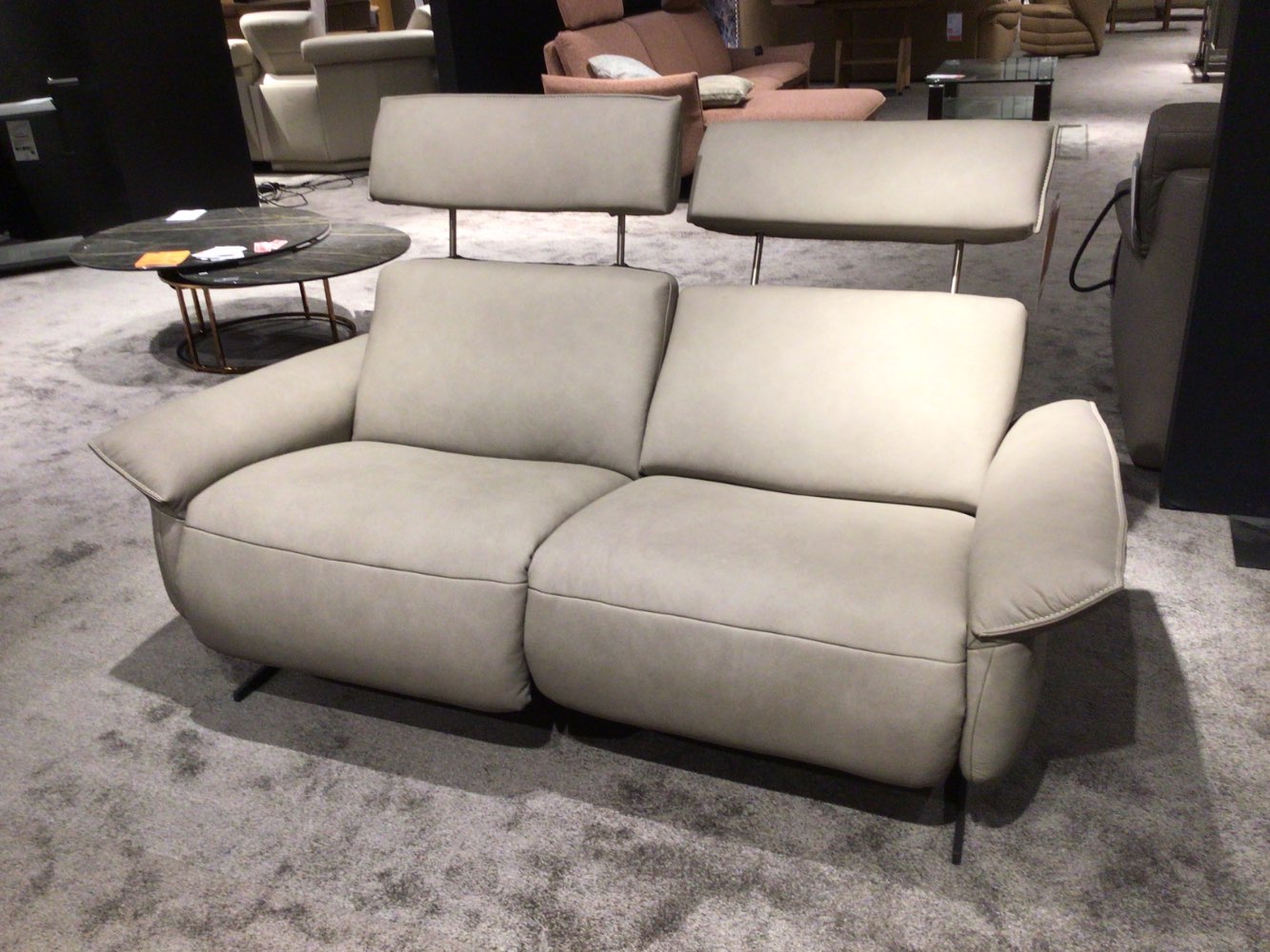 Möbel 2,5 Sitzer  Himolla Sofa Modell 4255 Leder Motor XXXLutz