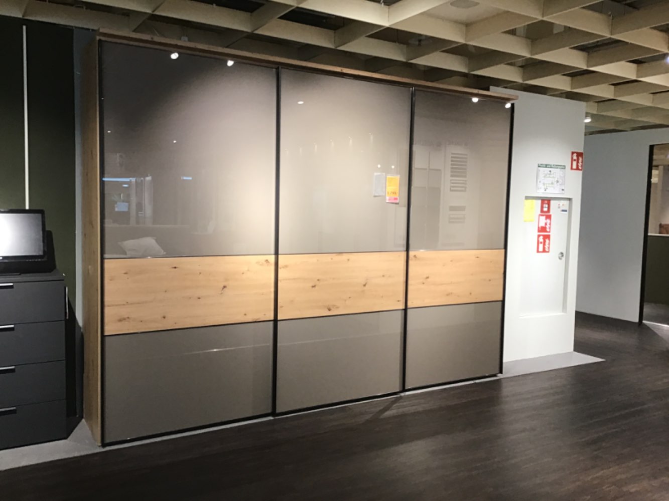 Möbel,Schwebetürenschrank,System One,Moccaglas,XXXLutz