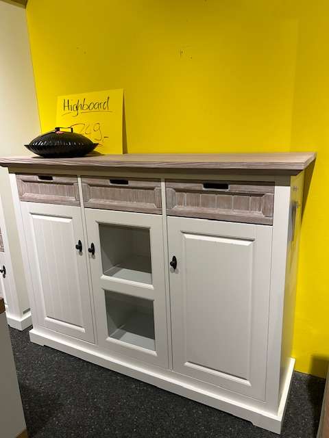 Highboard inkl. Beleuchtung 2er Set