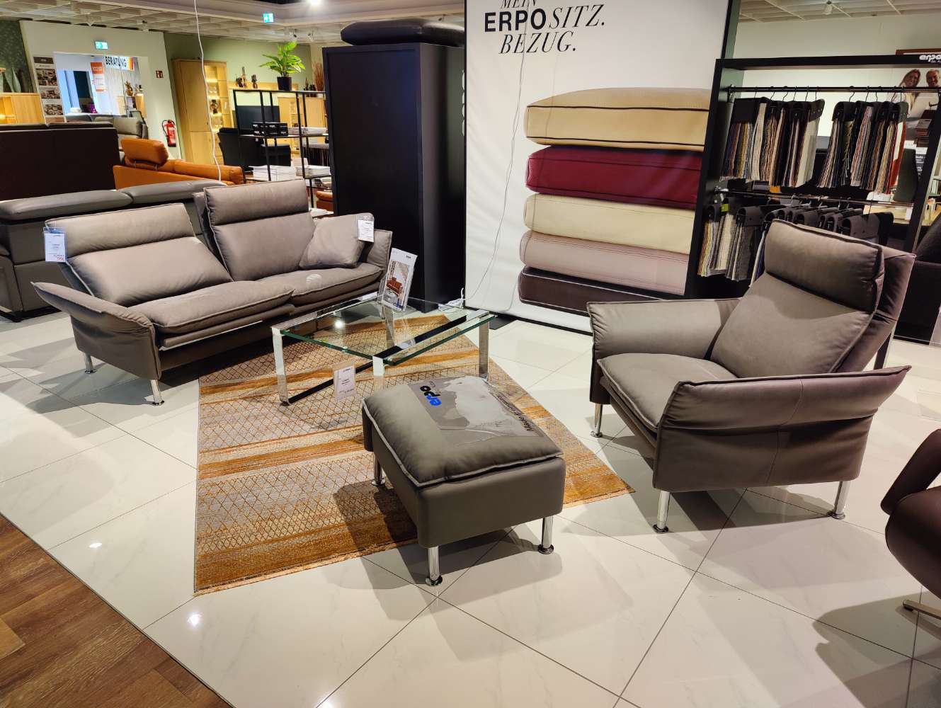 Garnitur – ERPO – Ledergarnitur – Porto