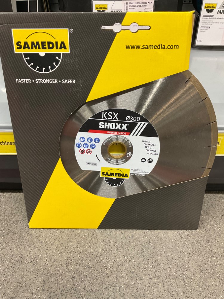 Dia-Trennscheibe KSX 300×30,0/25,4 mm