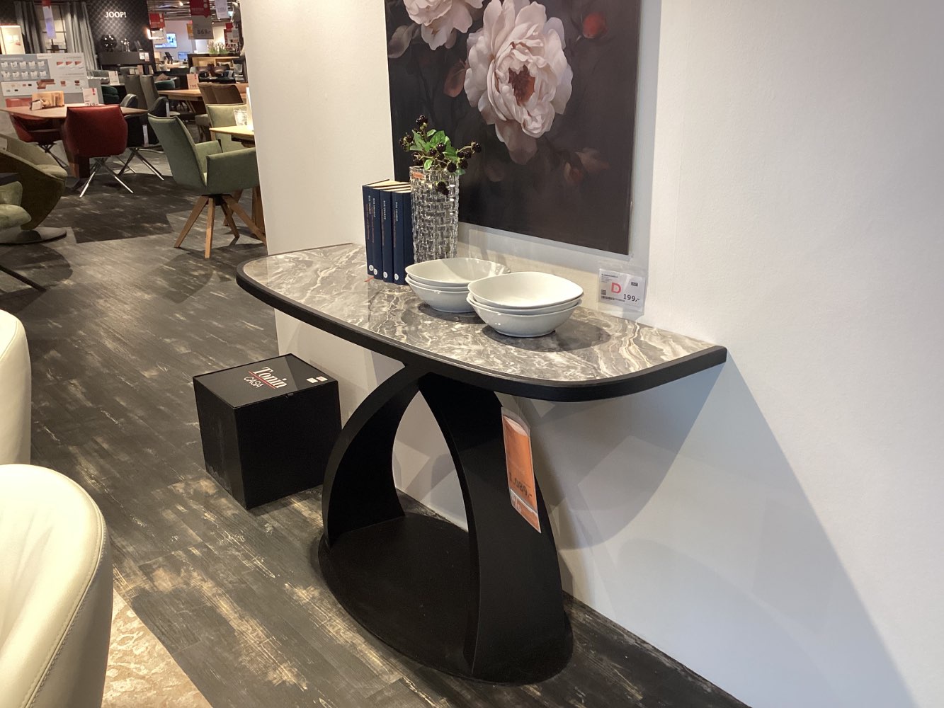 Möbel, Konsole, Eliseo, 130x76x46cm, Steinoptik