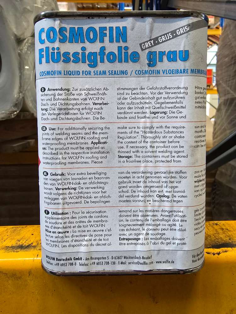 COSMOFIN Flüssigfolie grau