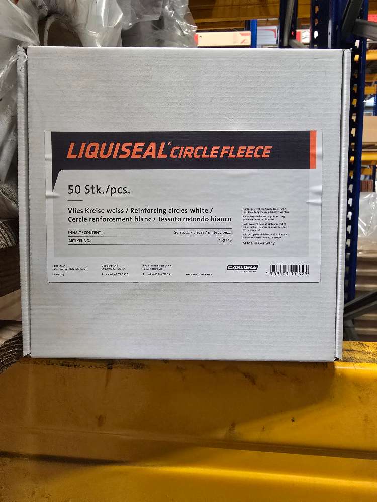 Carlisle LIQUISEAL Circle Fleece Vlies Kreiszuschnitte