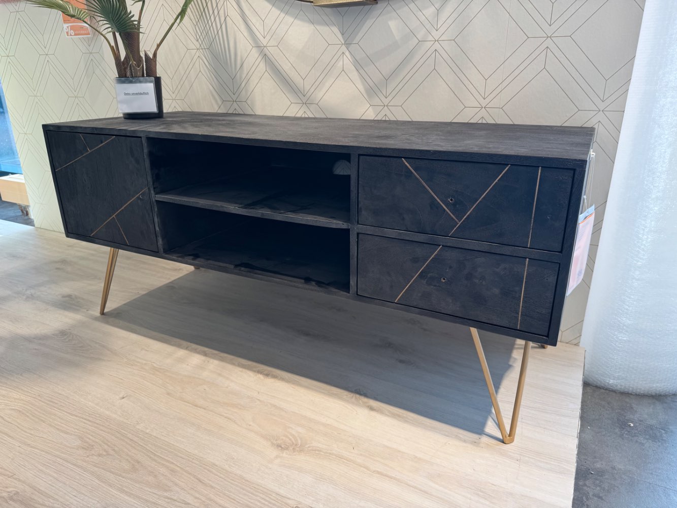 Lowbaord, Carry, ca. 130cm, Schwarz Gutmann, XXXLutz