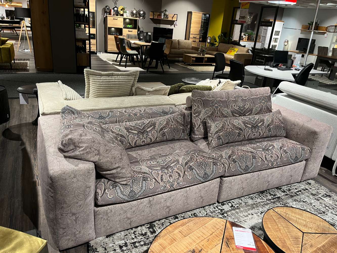Sofa 3,5-sitzig Basseti-Opera