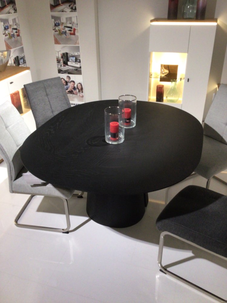 Esstisch Eiche schwarz (ca (135/77/160)cm)