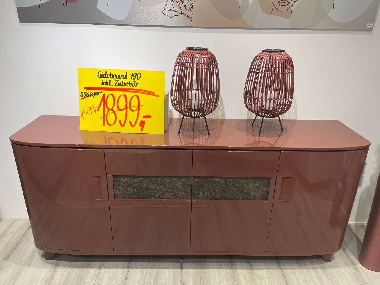 Sideboard 190 inkl. Zubehör