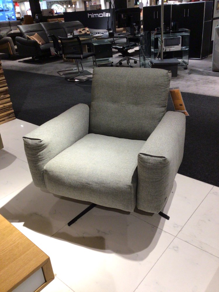 Möbel Sessel RB 50 Rolf Benz Stoff Olivgrau XXXLutz Hirschaid