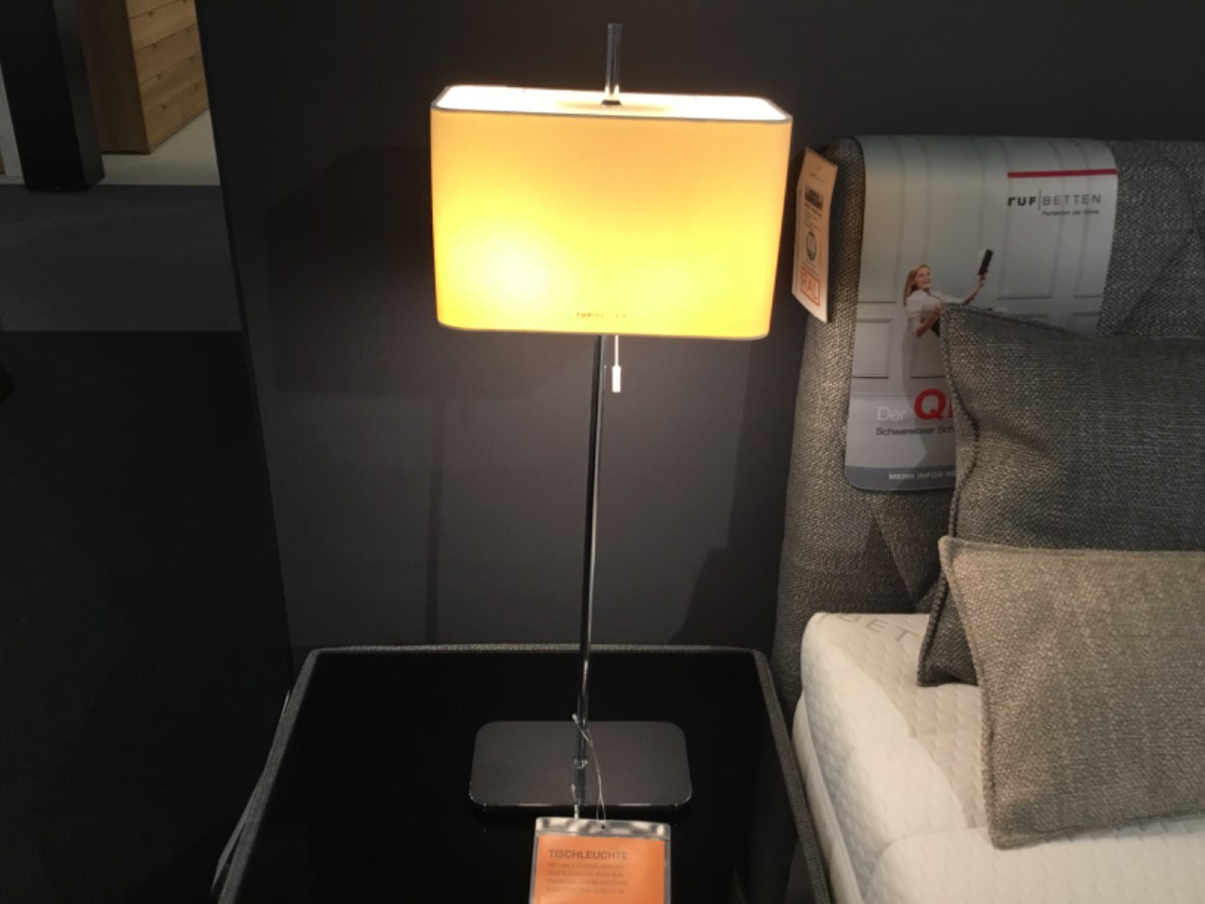 Möbel,Ruf-Betten,Tischleuchte Tower,2-Flammig,Chrom,XXXLutz