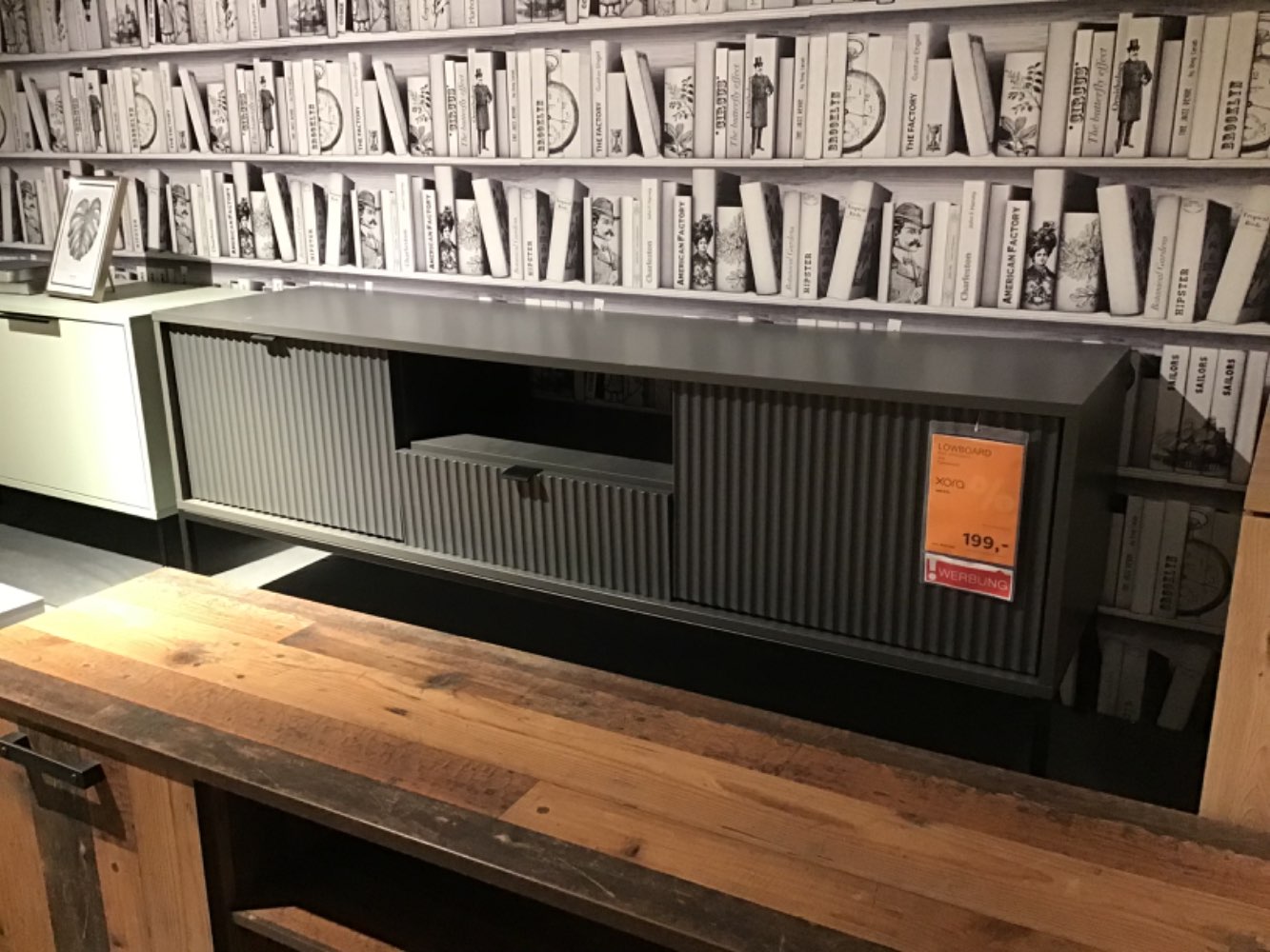 XXXLutz Ausstellungsstück Möbel Lowboard Lucera grau matt