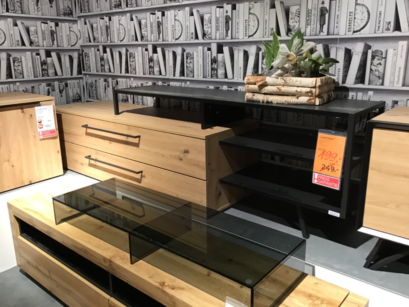 XXXLutz Ausstellungsstück Möbel Lowboard Brixton Eiche Artisan NB