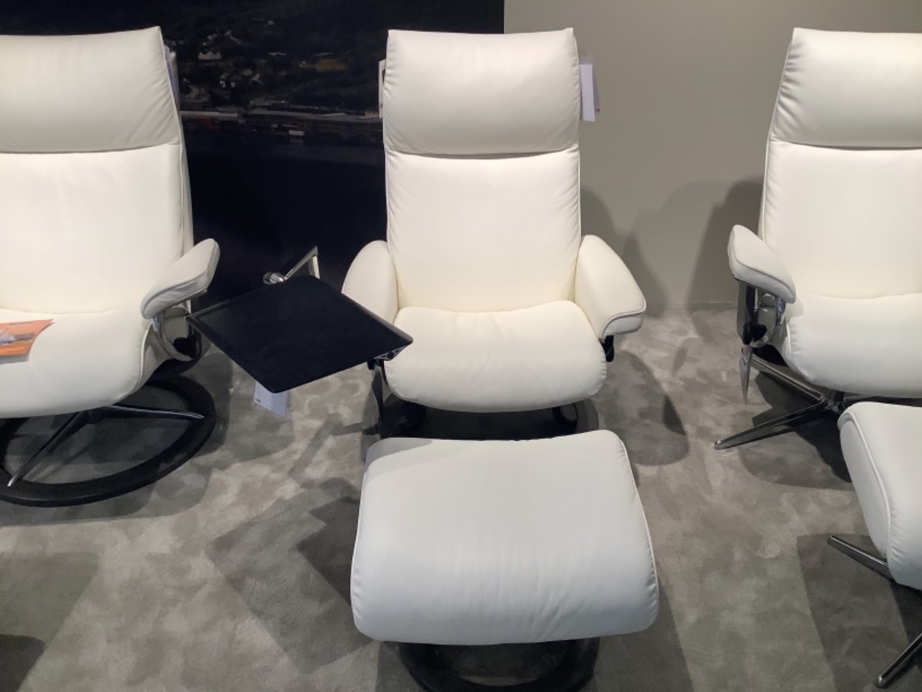 Ruhesessel mit Hocker