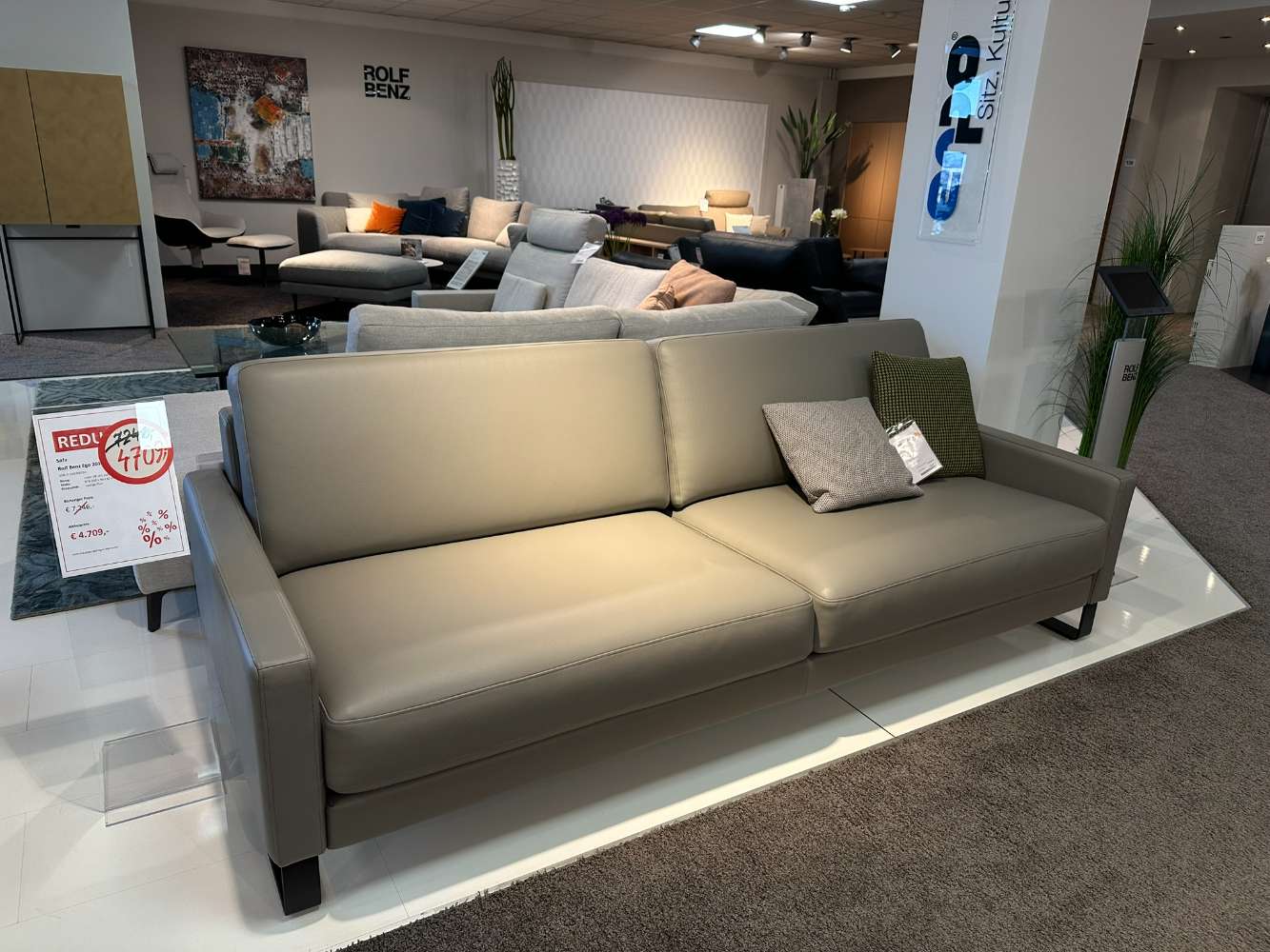 Polstergarnitur Rolf Benz Cara 2019