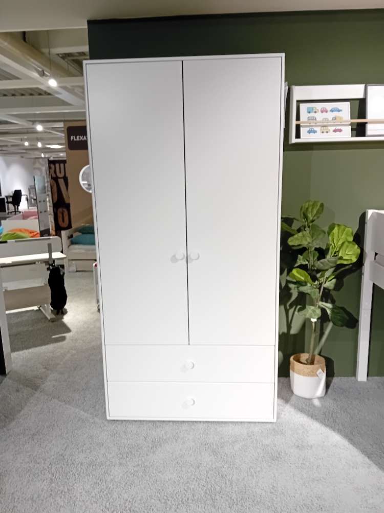 Flexa Kleiderschrank Roomie 2trg. / 2 Schubladen