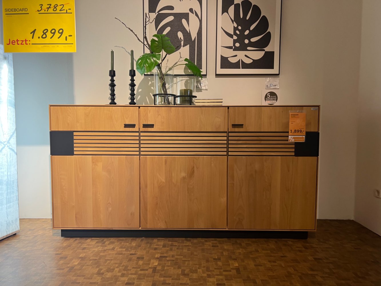 SIDEBOARD WÖSTMANN ERLE MASSIV XXXLUTZ NEUBRANDENBURG