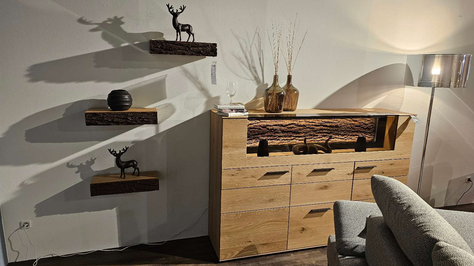Highboard RUNA  inkl. 3 Wandboarde von der Firma HARTMANN