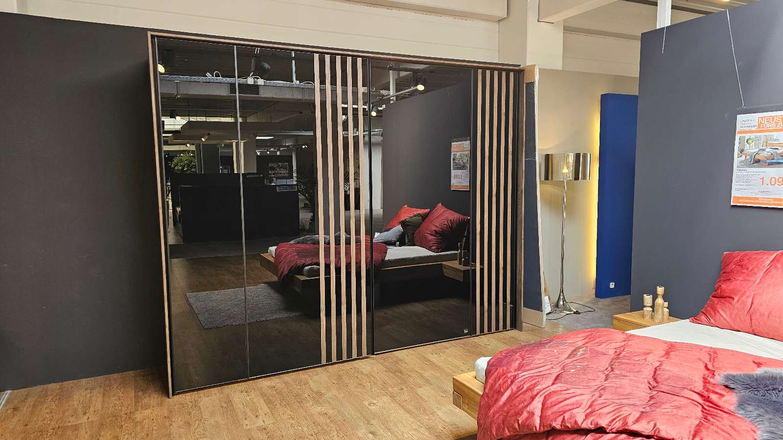 Schwebetürenschrank 2-türig INTERLIVING 1208