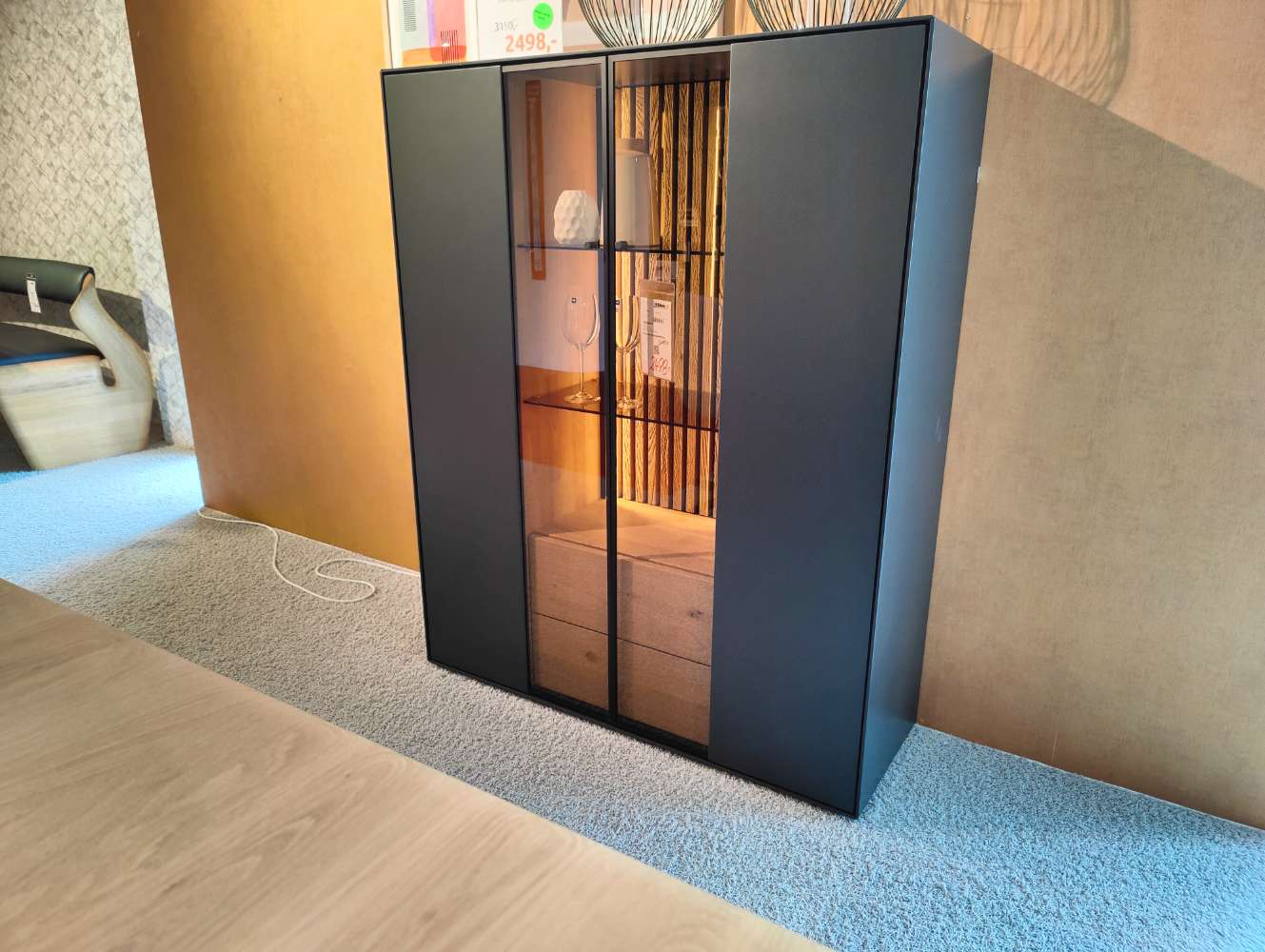 Highboard –  Hartmann – Selino – B 112 cm – inkl. Beleuchtung