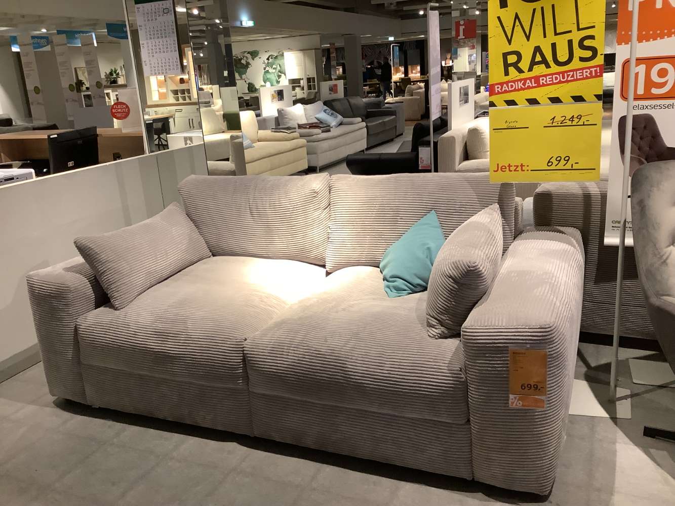 Möbel Carryhome, Bigsofa Genua, XXXLutz Nordhorn