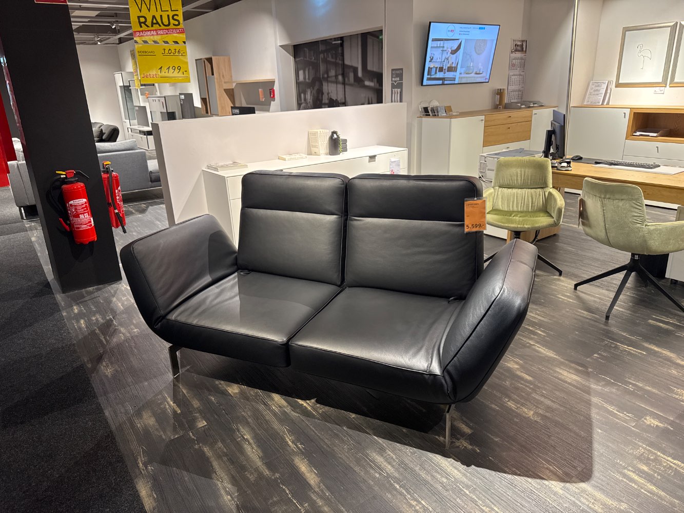 Möbel, 2-Sitzer, Edition DeSede, Leder Schwarz, XXXLutz