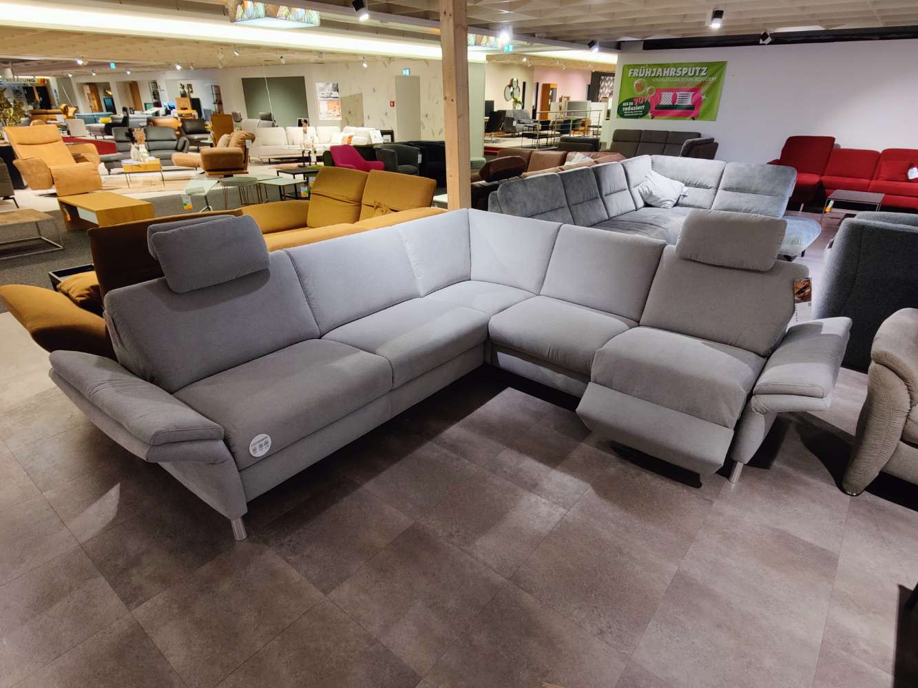 Ecksofa – Garnitur – Sofa – Couch – mit Motor