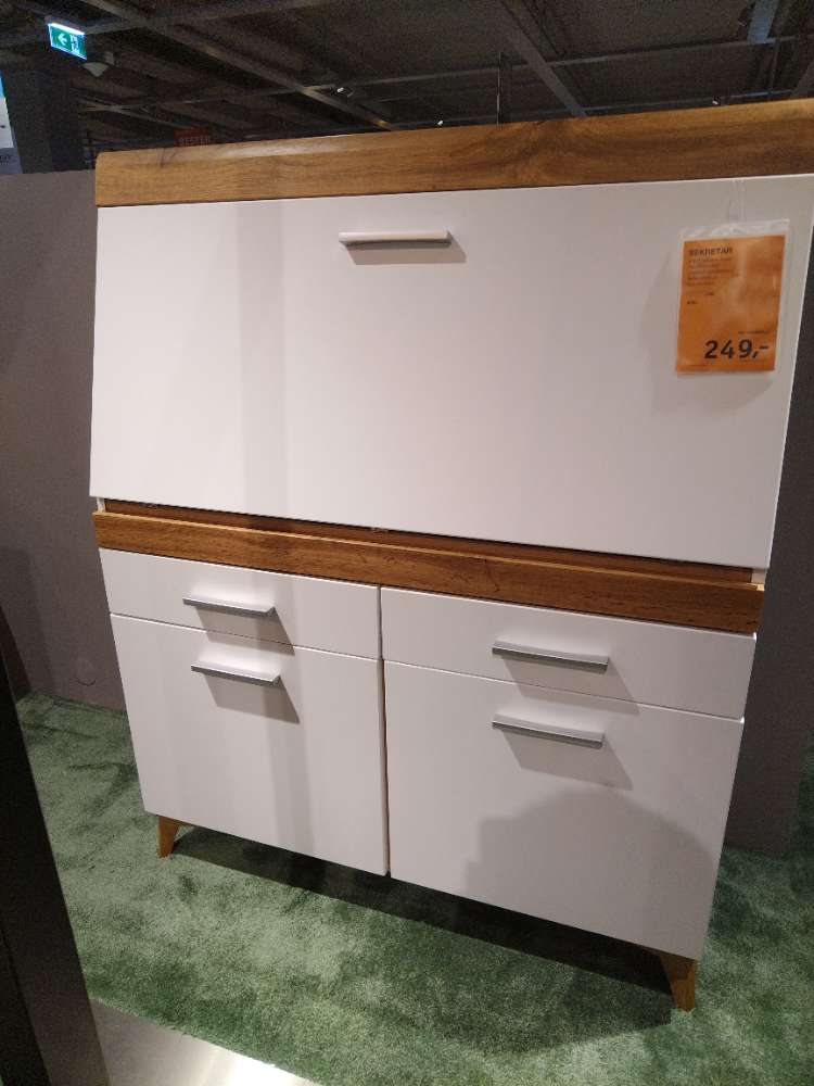 Möbel-Sekretär CarryHome-Eichefarben, weiß-XXXLutz