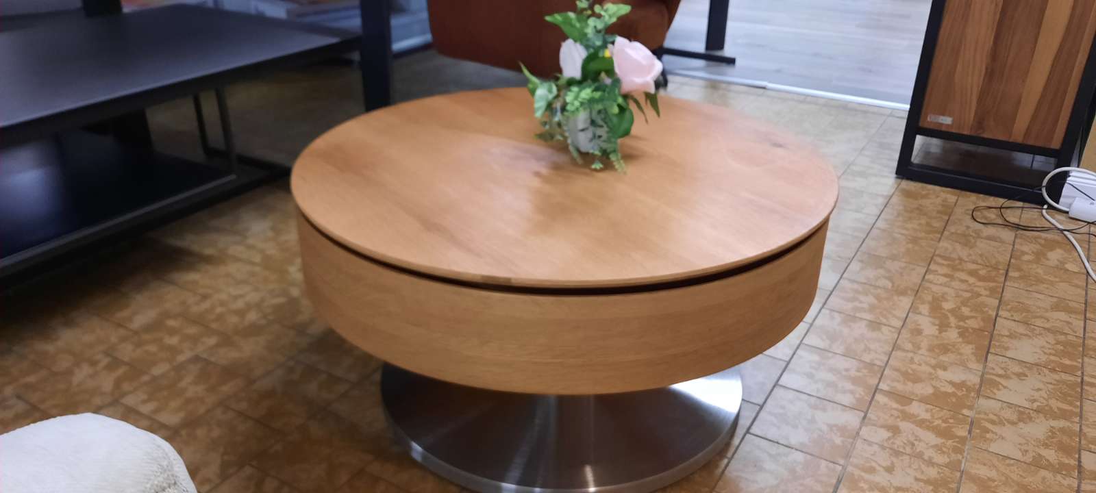 Couchtisch  Dekor Asteiche D:80xH40 cm ,statt 949€