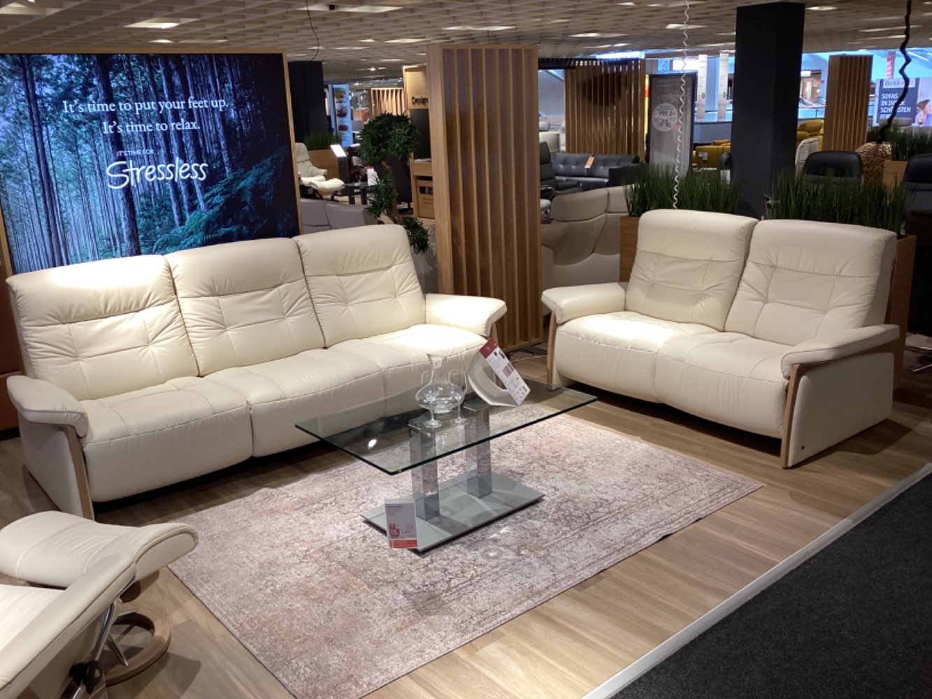 Möbel Sressless Mary 3er und 2er Sofa XXXLutz Hirschaid